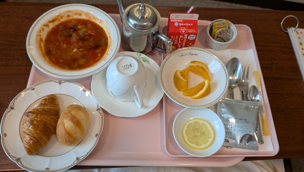 山王バースセンター食事