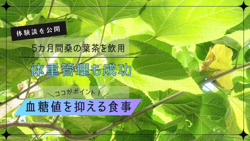 桑の葉茶を5カ月間飲み続けた結果、妊娠糖尿病の血糖値数値はどうなったかの体験談。