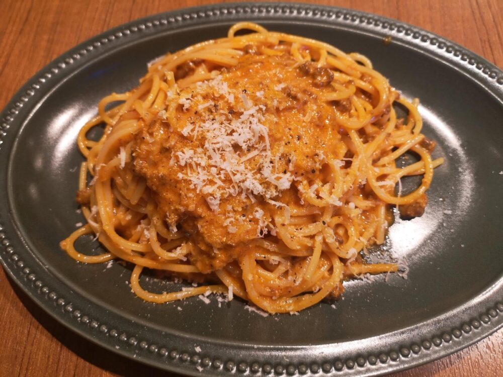 妊娠糖尿病で外食 イタリアン ボロネーゼ