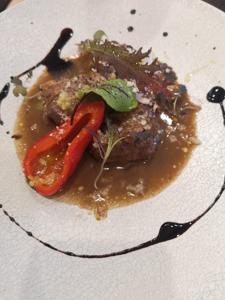妊娠糖尿病で外食 イタリアン 牛肉ロースト